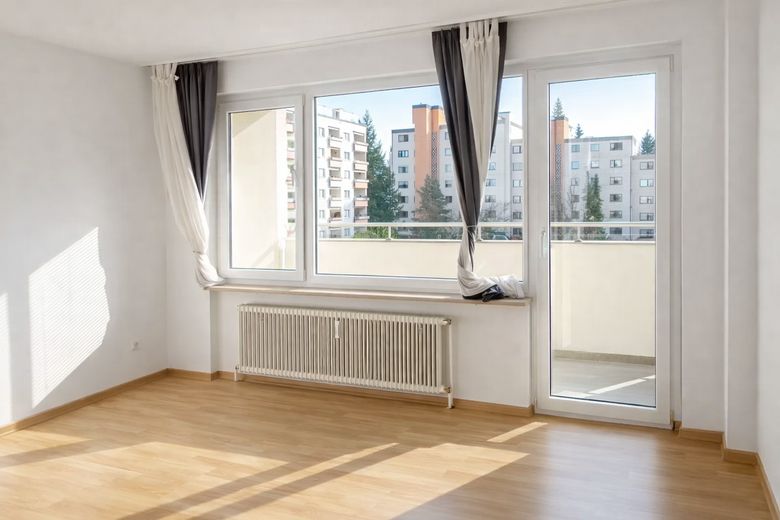 Provisionsfrei - Gepflegte 2-Zimmerwohnung mit Balkon Fürth - Privatverkauf – Schlafzimmer