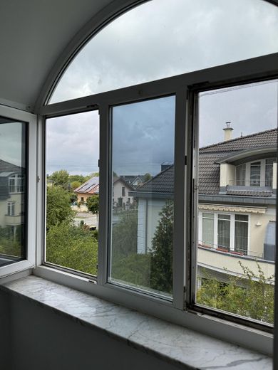 Maisonette-Wohnung Golf-Wohnpark Stolper Heide – Arbeits-/Schlafzimmer DG