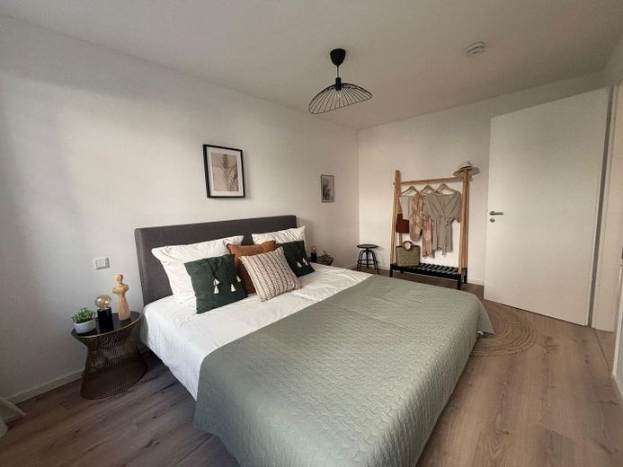 Exklusive Neubauwohnungen in der Schweinauer Hauptstraße – Mit Einbauküche & Stellplatz WE5.03 – Schlafzimmer