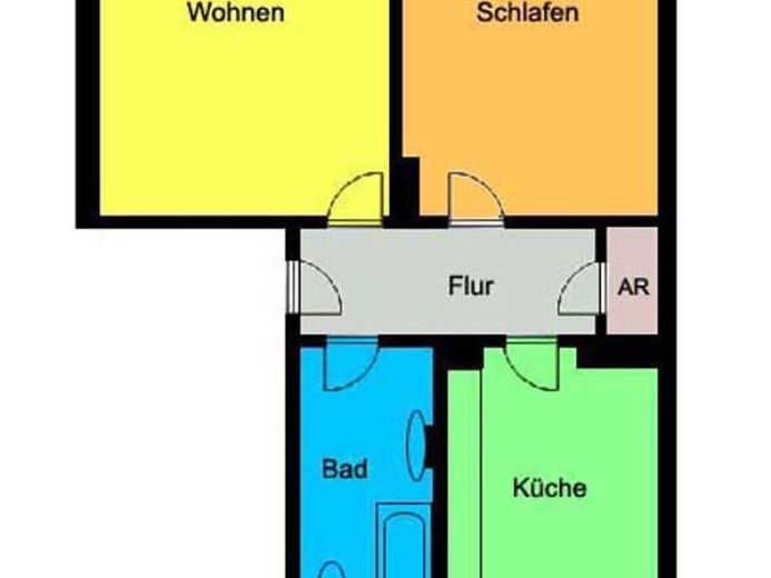 Ruhig gelegene Wohnung - Tageslichtbad mit Wanne! – फोटो 1