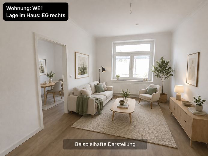 Großzügige 4-Zimmer-Wohnung im Hochparterre – Marienstraße 4, Wilhelmshaven – Foto 3