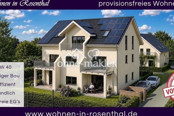 VORVERKAUF: 2 Zimmer Niedrigenergiewohnung mit Terrasse -PROVISIONSFREI- in Berlin-Pankow-Rosenthal