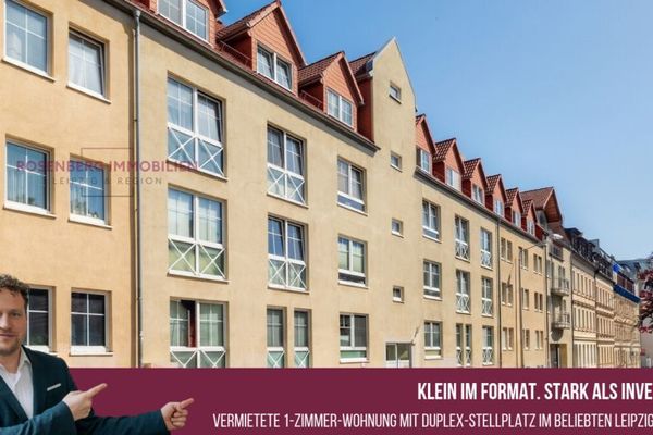 Klein kaufen, clever investieren: 
Vermietetes Apartment mit 5,36 % Bruttorendite 
in Altlindenau!