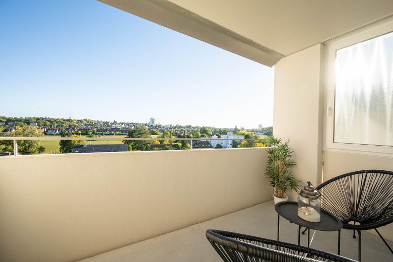 Weitblick ins Grüne.