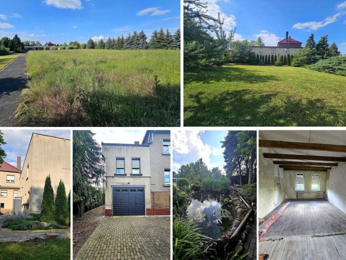 Ca. 3.555 m² eingezäuntes Grundstück mit ca. 550 m² BGF Bestand (EFH, 3 Garagen, Werkstatt) – Foto 1