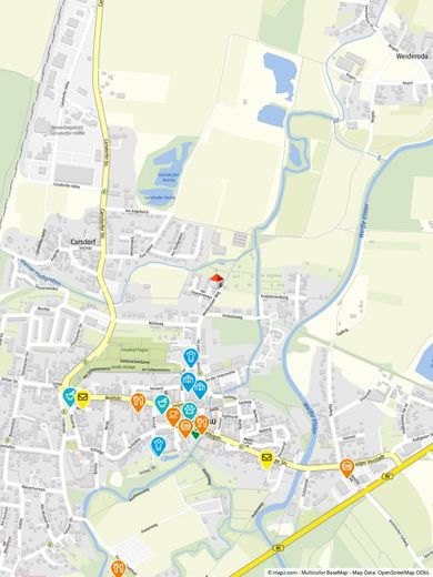 Vollunterkellertes Reihenhaus in ruhiger Stadtrandlage mit Garten und separater Garage – Mikrolage