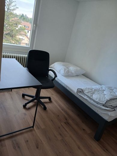 Möblierte WG-Zimmer in Zentrumsnah in Heilbronn/ Balkon & Stellplatz - Erstbezug nach Renovierung – Schlafzimmer
