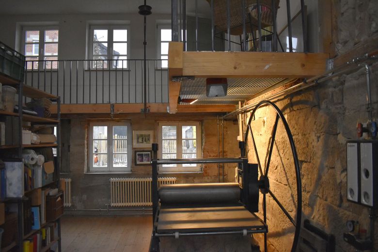 Atelier, EG, nach Osten