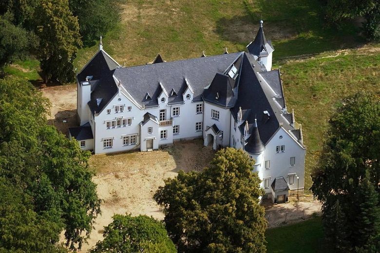 Luftbild-Schloss