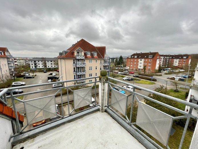 Ausblick Balkon