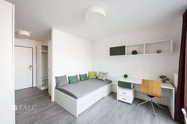 Möbliertes Mikroapartment in Berlin - Attraktive Kapitalanlage mit sofortigen Mieteinnahmen – Wohnraum Beispiel