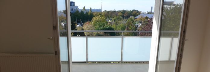 Sonne und grüne Aussicht!