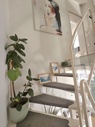 Treppenaufgang in der Wohnung