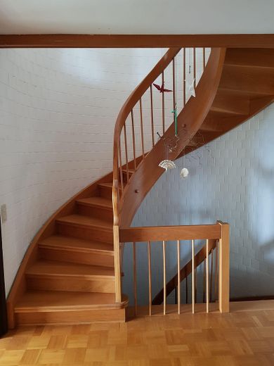 Eiche-Wendeltreppe
