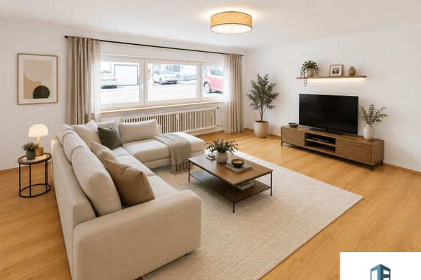 Apartamento en sótano alquilado con cocina equipada y plaza de aparcamiento - ideal como inversión de capital o para uso propio