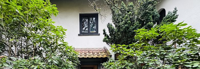 Einer der Eingänge ins Haus