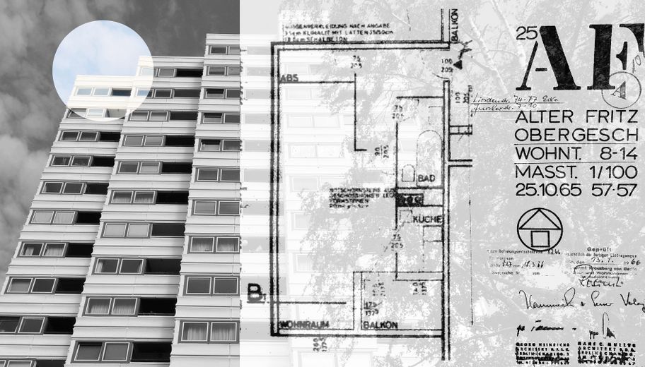LOKALIZACJA, LOKALIZACJA, LOKALIZACJA — MIESZKANIE Z PANORAMĄ BERLINA. – GRUNDRISS AUGE 
