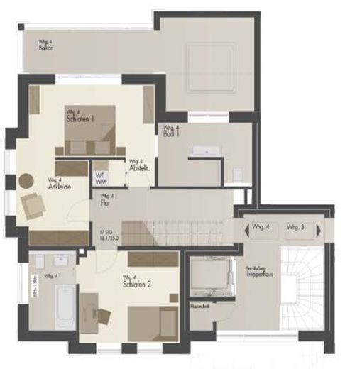 Penthouse mit 360° Panorama Dachterrasse – फोटो 13