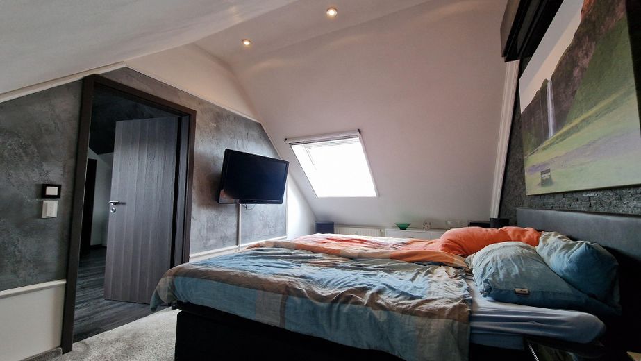 Schlafzimmer mit Klimaanlage