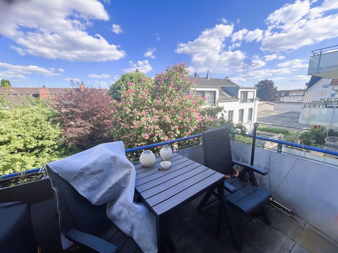 Süd/Ost Balkon