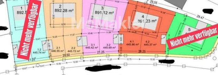 Exklusives, erschlossenes Premium-Bauland in ruhiger TOP Lage mit Seltenheitswert - Parzelle 3