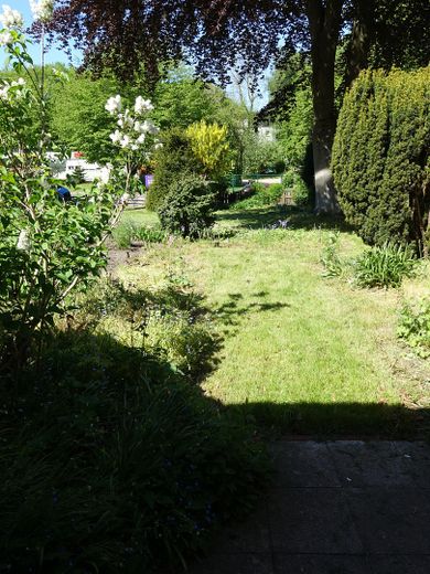 Casa a schiera centrale ampiamente ristrutturata nel 2026 a Geestemünde – Garten