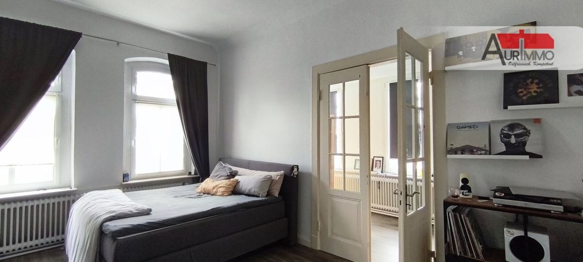 Wohn- und Geschäftshaus in Bestlage von Aurich – Wohnung OG Schlafzimmer
