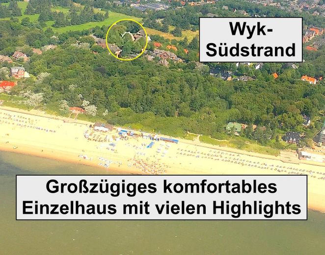 Strandnahes Einzelhaus