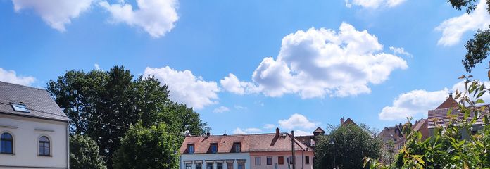Hausansicht vom Schloss