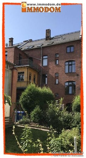 Großzügige Familienwohnung mit BALKON – Hausrückseite
