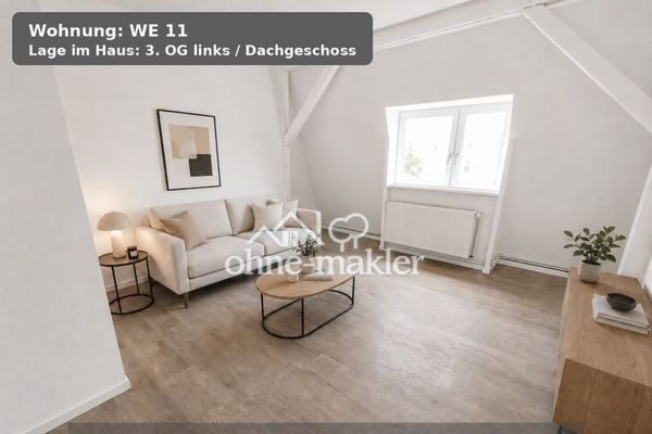 3x Frisch sanierte und renovierte 2-3 Zimmer-Wohnungen in Citylage