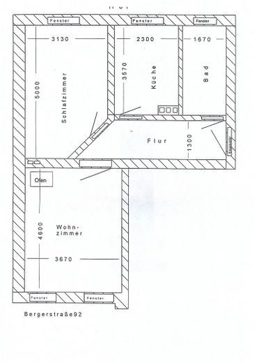 Eberswalde 2-Raumwohnung – Foto 9