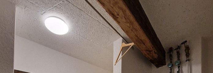 Gästebad mit Waschmaschine