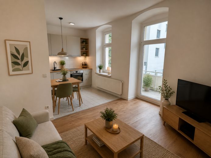 ***Moderne 2-Zimmer-Wohnung auf dem Kaßberg mit individueller Küchengestaltung*** – Foto 1