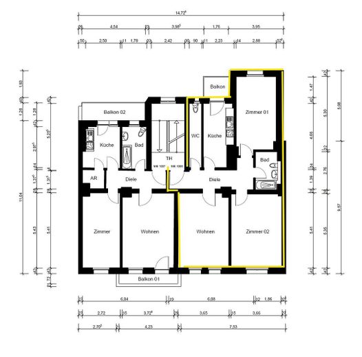 * Provisionsfrei! 3 Zimmer, top saniert, Balkon & Altbaucharme im Szeneviertel Gostenhof! * – Foto 16