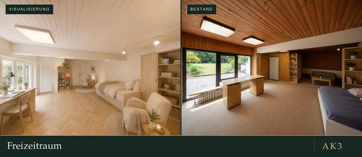 Casa de arquitecto con galería en una parcela de 1.294 m² – Freizeit / Kind 3