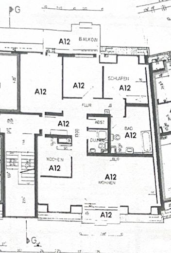 Lichtdurchflutete 107m 4-Zimmerwohnung – Grundriss