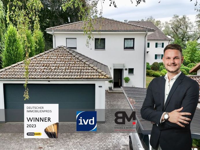 Modernes Fertighaus in Holzbauweise mit Doppelgarage – ruhige Lage in Thannhausen – Foto 1