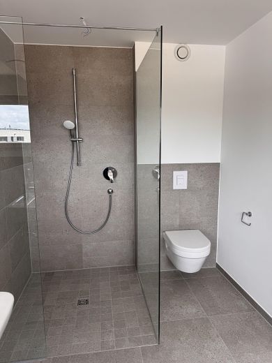Neubau 3-Zimmer an der Westallee in Verl – Masterbad