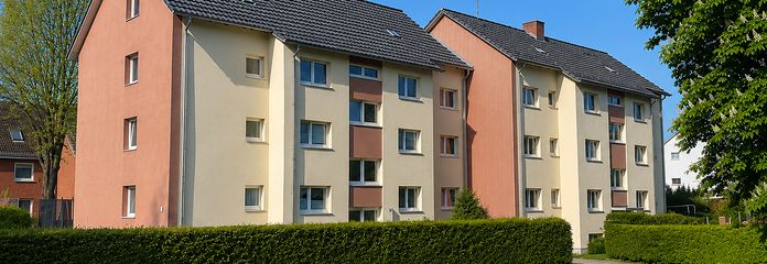 Blick vom privaten Parkplatz
