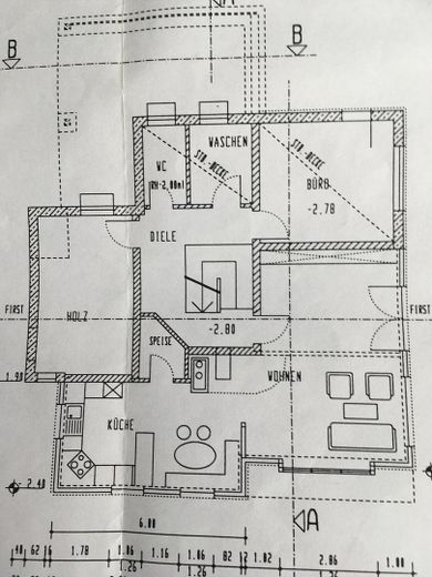 Am Waldrand gelegenes Einfamilienhaus mit ELW und parkähnlichem Garten – Grundriss Untergeschoss