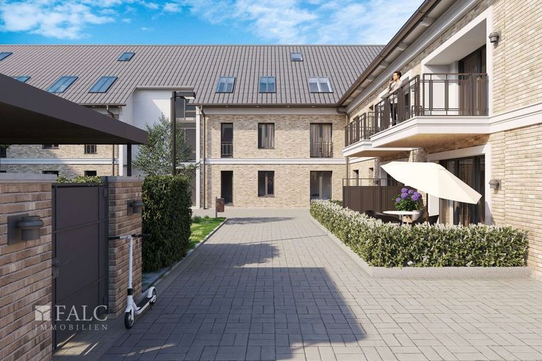Für alle, die mehr Platz brauchen - Erdgeschosswohnung mit Garten und Terrasse – Hofansicht 2