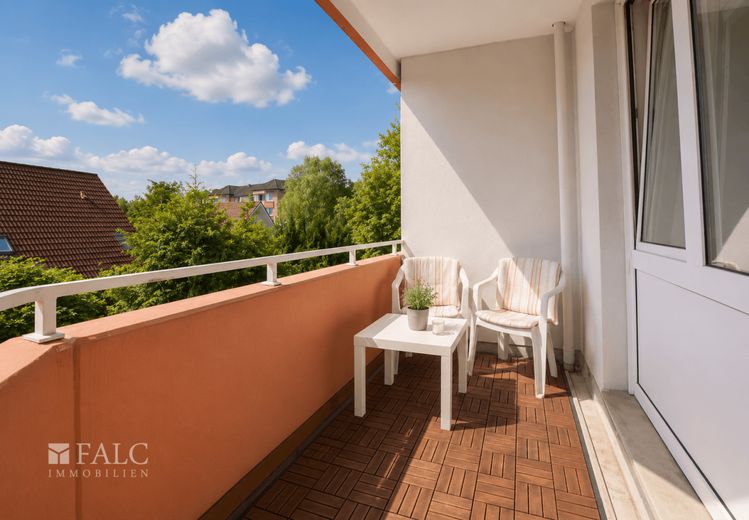Ein Ort zum Wohlfühlen - und eine Investition mit Zukunft – Balkon