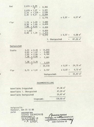 RMH, Heideviertel, ohne Provision, bezugsfrei – Flächenberechnung_2
