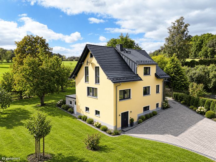 Hochwertig saniertes Einfamilienhaus in Oelsnitz mit A+ Energieeffizienz – Photo 1