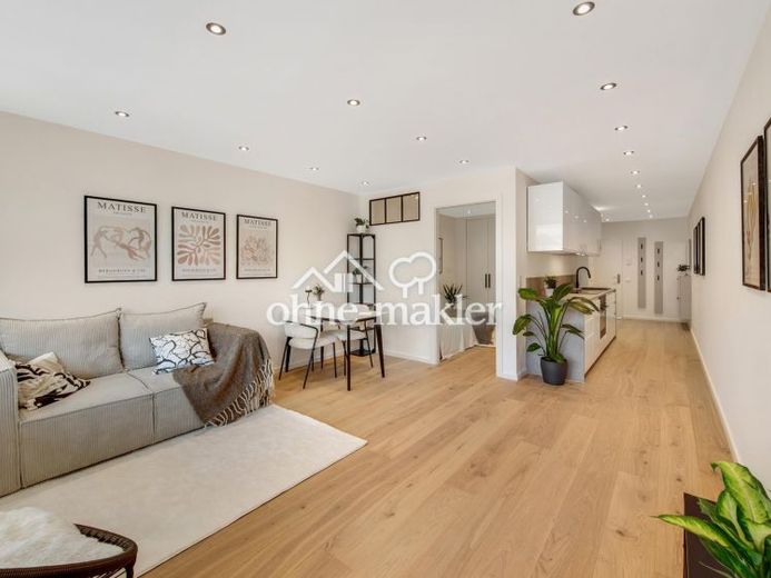 Erstbezug nach Kernsanierung: Exklusive Designerwohnung mit EBK, Balkon & TG-Stellplatz – फोटो 1