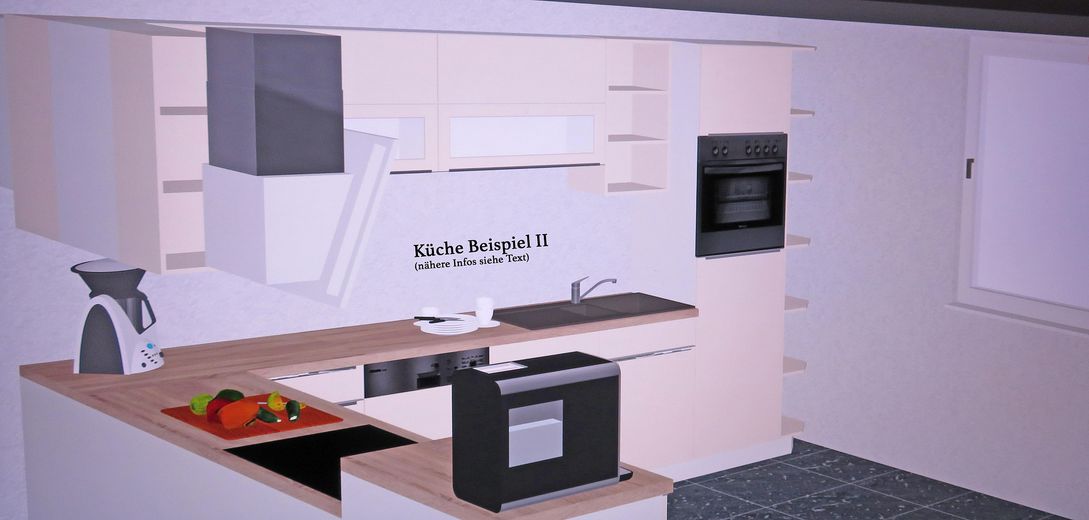 *Erstbezug nach Sanierung* 4 ZKB-Whg. 104 m² mit Terrasse & optionaler EBK – Optionale EBK (neu) 2