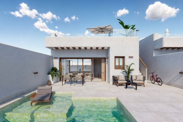 Ebenerdige Villa mit privatem Pool