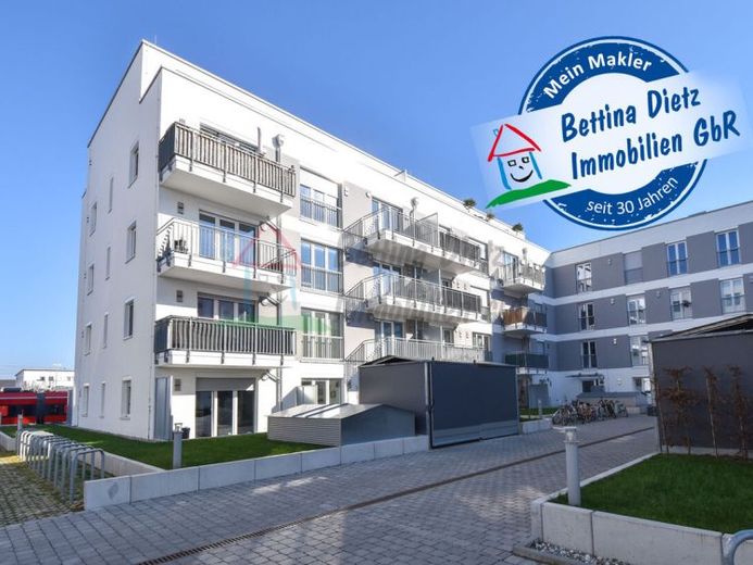 DIETZ: 1. katta balkonlu ve kapalı otoparkta park yeri bulunan modern ve aydınlık 2 odalı daire! – Fotoğraf 1