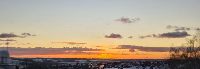 Blick aus dem Schlafzimmer